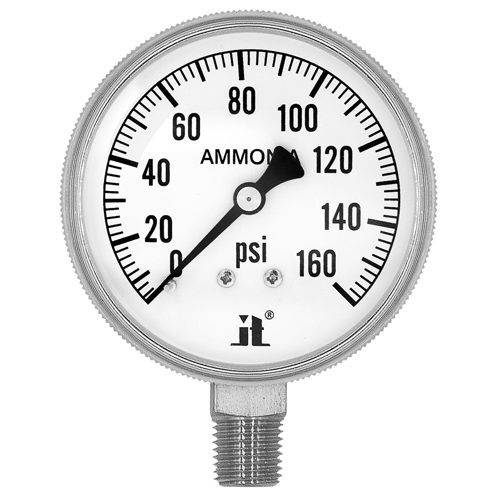 Zenport Zen-Tek Pressure Gauge APG160 Ammonia Gas Pressure Gauge, 0-160 Psi (image for) Zenport Zen-Tek Pressure Gauge APG160 Ammonia Gas Pressure Gauge, 0-160 Psi